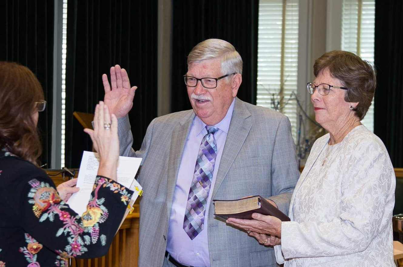Judge Krebs sworn in